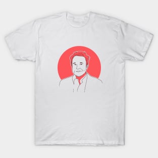 Elon Musk Line Art T-Shirt